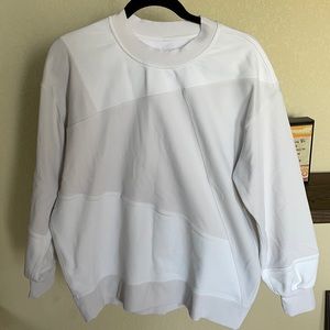 Lululemon “perfectly oversized” ribbed sweatshirt